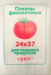 Полиэтиленовый пакет ПНД фасовочный 24х37х10 помидор 400/20 в Туле - купить оптом от производителя ПК Котово Полимер